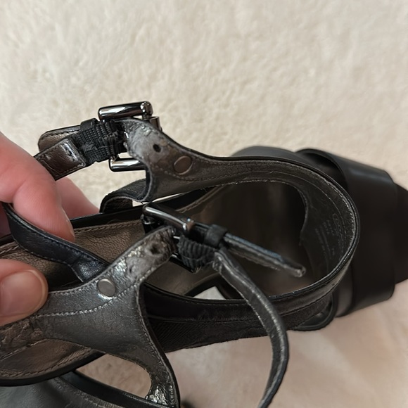 Coach Dita Semi Mat High Heel Sandals Size 7B - Picture 9 of 12